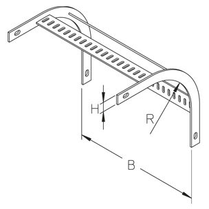 Обложка Вертикальный угол судового лестничного лотка