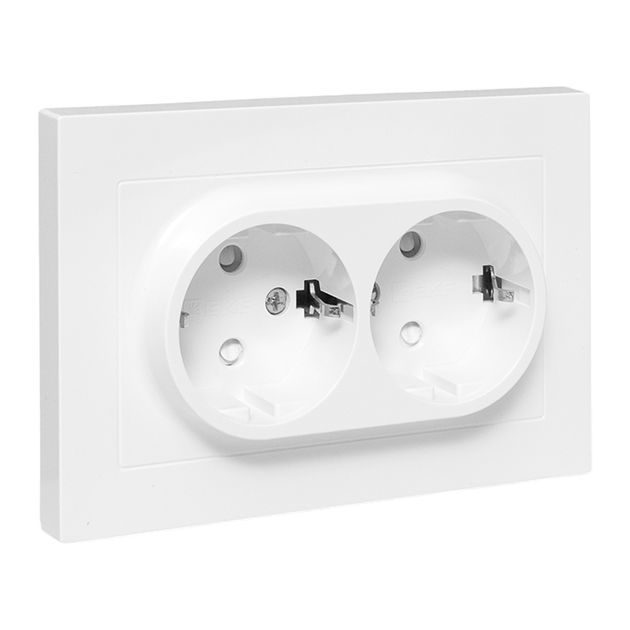 Обложка EKF EPICA Розетка Двойная