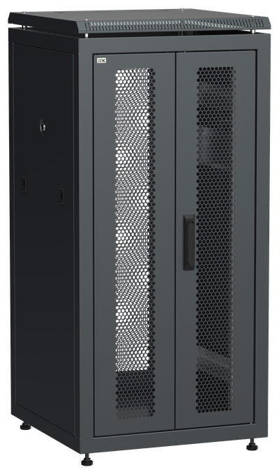 Обложка ITK Шкаф сетевой 19 LINEA N 18U 600х1000 перф и перф L профиль
